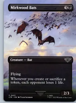 Mirkwood Bats (Borderless) Universes Beyond: The Lord of the Rings - Image 1