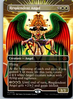 Resplendent Angel (Borderless) The Lost Caverns of Ixalan NM M - Image 1