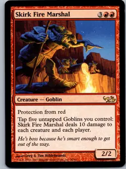 Skirk Fire Marshal Duel Decks: Elves vs. Goblins NM R - Image 1