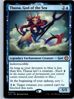 Thassa, God of the Sea Commander: The Lost Caverns of Ixalan NM M - Image 1