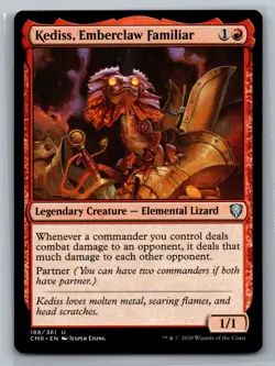 Kediss, Emberclaw Familiar Commander Legends #188 Magic MTG - Image 1