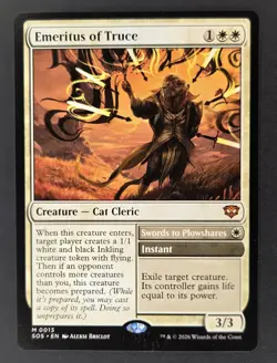 Emeritus of Truce | Secrets of Strixhaven SOS | M0013 NM MTG Magic the Gathering - Image 1