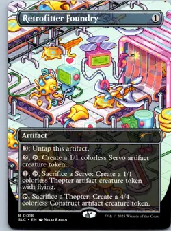 Retrofitter Foundry Secret Lair Countdown Kit NM R - Image 1