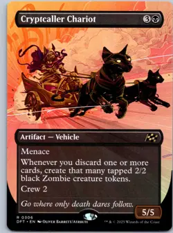 Cryptcaller Chariot (Borderless) R Aetherdrift 306 NM - Image 1