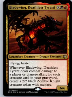 Bladewing, Deathless Tyrant - Commander: Dominaria United - R 9 NM - Image 1