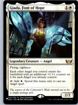 Giada, Font of Hope - Streets of New Capenna - R 14 NM - Image 1
