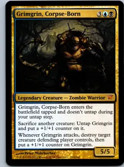 Grimgrin, Corpse-Born Innistrad NM M - Image 1