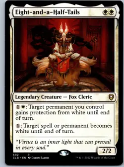 Eight-and-a-Half-Tails Commander Legends: Battle for Baldur's Gate NM R - Image 1