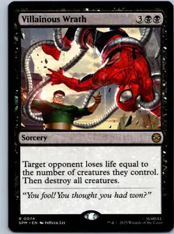 Villainous Wrath Marvel's Spider-Man NM R - Image 1