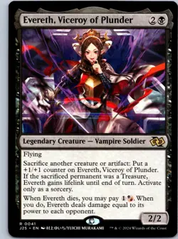 Evereth, Viceroy of Plunder (Anime) R Foundations Jumpstart 41 NM - Image 1