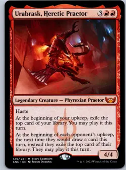 Urabrask, Heretic Praetor - Streets of New Capenna - M 129 NM - Image 1