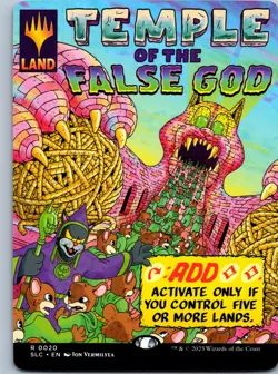 Temple of the False God Secret Lair Countdown Kit NM R - Image 1