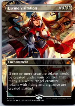 Divine Visitation (Anime Borderless) M Ravnica Remastered 416 NM - Image 1