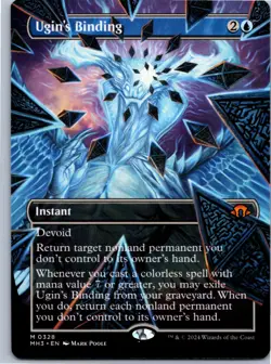 Ugin's Binding (Borderless) - Modern Horizons 3 - M 328 NM - Image 1