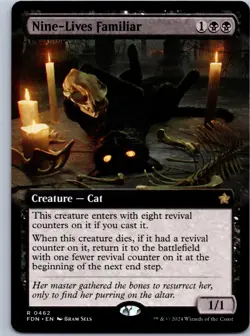 Nine-Lives Familiar (Extended Art) - Foundations - R 462 NM - Image 1
