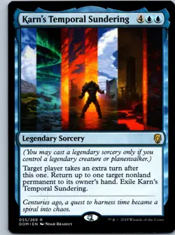 Karn's Temporal Sundering Dominaria NM R - Image 1