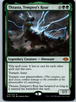 Thrasta, Tempest's Roar Modern Horizons 2 NM M - Image 1
