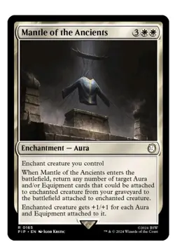 1x MTG Mantle of the Ancients - Fallout Rare! NM Mint - Image 1