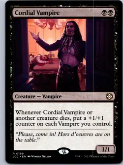 Cordial Vampire - Commander: The Lost Caverns of Ixalan - R 189 NM - Image 1