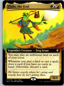 Flubs, the Fool (Extended Art) Buy-A-Box Promos NM P - Image 1