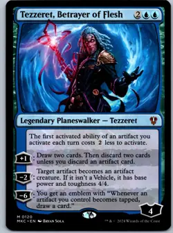 Tezzeret, Betrayer of Flesh M Commander: Murders at Karlov Manor 120 NM - Image 1