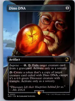 Dino DNA (Borderless) - Universes Beyond: Jurassic World Collection - R 20 NM - Image 1