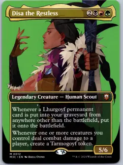 Disa the Restless (Borderless) M Commander: Modern Horizons 3 12 NM - Image 1