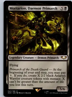 Mortarion, Daemon Primarch - Universes Beyond: Warhammer 40,000 - R 41 NM - Image 1