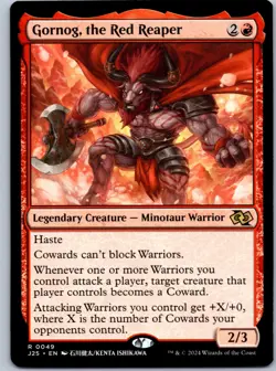 Gornog, the Red Reaper (Anime) - Foundations Jumpstart - R 49 NM - Image 1