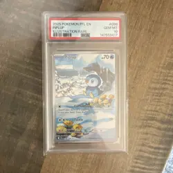 PSA 10 Piplup Illustration Rare Holo Me02 Phantasmal Flames 2025 098/094 - Image 1