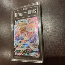 Mew Vmax 114/264 Full Art Ultra Rare Fusion Strike Pokemon Tag 10 Gem Mint Eng. - Image 2