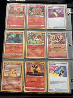 139 Cards Pokemon Card Lot (BINDER INCLUDED) - Image 5