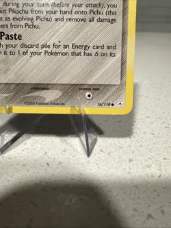 Pokemon TCG Pichu EX Holon Phantoms Card 76/110 - Image 3