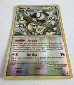 Pokemon Smeargle 21/95 - Call of Legends Reverse Holo - 2011 LP/NM - Image 2
