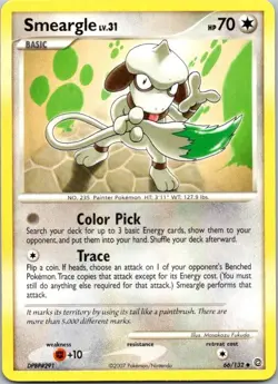 Smeargle 66/132 Uncommon Secret Wonders Pokemon Near Mint - Image 1