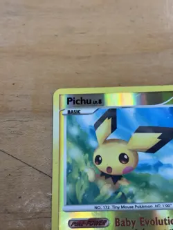 Pichu 45/100 Stormfront Reverse Holo Uncommon 2008 HP/DMG - Image 4