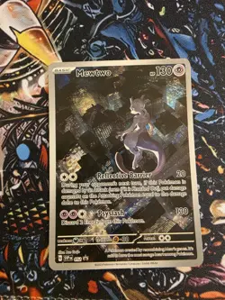 Pokemon TCG Mewtwo SVP 052 Black Star Promo - Image 1