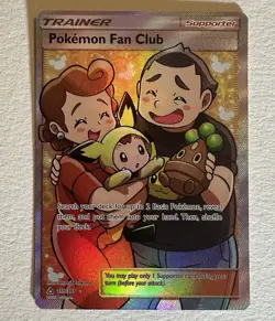 The Pokemon Company Pokemon Fan Club 155/156 Ultra Prism UR Holo Full Art - Image 1