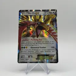 Ho-Oh EX 92/122 Holo EX Rare BREAKpoint Pokemon TCG Near Mint - Image 1