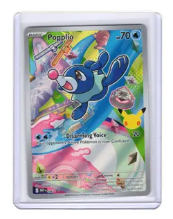 Popplio 045 Holo Promo ME: Mega Evolution Promo Pokemon Near Mint - Image 1