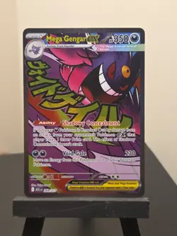 Mega Gengar ex 269/217 Ascended Heroes Mega Attack Rare Pokemon TCG NM - Image 1