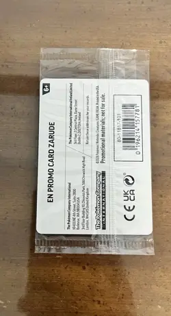 Zarude Pitch Black GameStop Promo 30 Year Stamped Pokemon TCG Sealed - Image 2