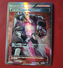 Pokemon TCG Team Rocket's Handiwork 124/124 Fates Collide Ultra Rare Holo ENG - Image 1