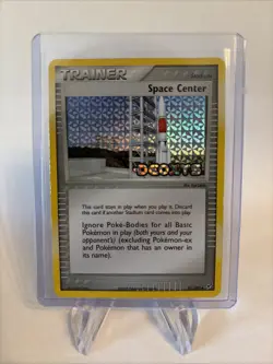 Space Center 91/107 EX Deoxys - Stamped Reverse Holo - Pokemon 2005 LP - Image 1