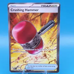 Pokemon TCG Crushing Hammer 105/084 Ultra Rare Holo Pitch Black EN NM - Image 1