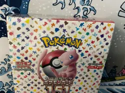 Dented Pokemon TCG Scarlet Violet 151 BOOSTER BOX Sealed Japanese W Shrink Wrap - Image 2