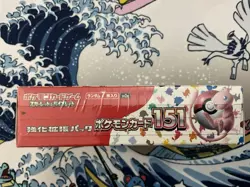 Dented Pokemon TCG Scarlet Violet 151 BOOSTER BOX Sealed Japanese W Shrink Wrap - Image 4