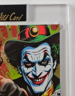 2025 WILD CARD FULL FACE JOKER TRUE 1/1 AUTO FORREST GRIFFIN UFC MMA ICON MINT💰 - Image 4