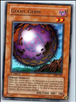 YuGiOh - 1st Edition Giant Germ [MRL-EN - MRL-085] - Rare/NM - Image 2