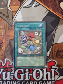 YUGIOH SOLIDARITY ANPR-EN054 RARE UNLIMITED ED LP - Image 2